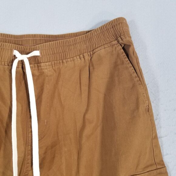 NOBO no boundaries cargo jogger pants men's large brown comfort waist stretch - Picture 4 of 13